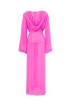 Majoristik Kimono - Pembe Kapşonlu